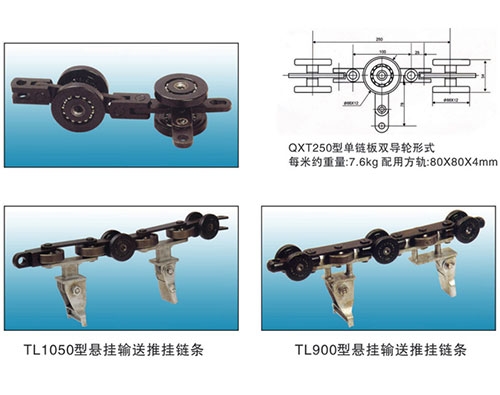 噴塗機鏈條